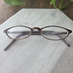 Vintage y2K Retro Small Oval Women's Eyeglasses